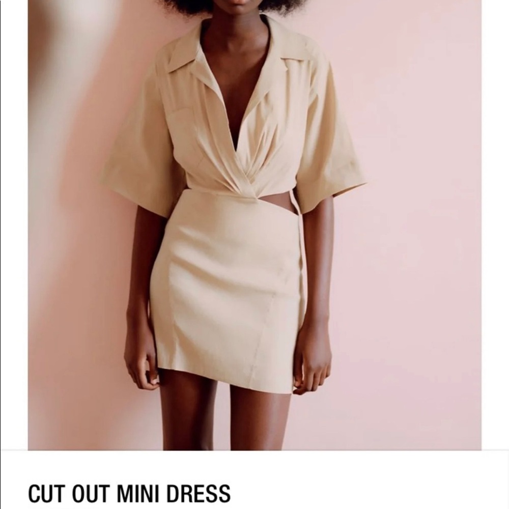 Cut-Out Mini Dress